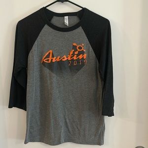 Orangetheory, Austin 2019 convention quarter length shirt